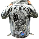 Chaqueta vaquera para hombre estilo Y2k